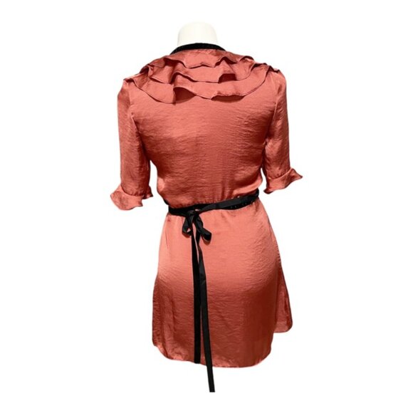 For Love and Lemons XS Skivvies Aileen Wrap Robe NEW WITH TAGS - Picture 4 of 6